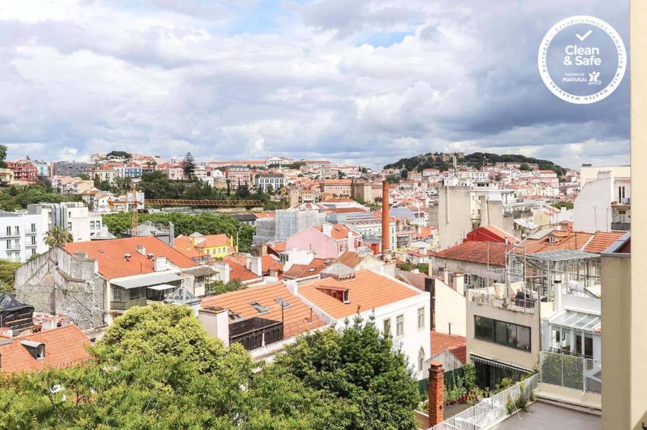 Sunny Flat City View By Homing Lisboa Exteriér fotografie